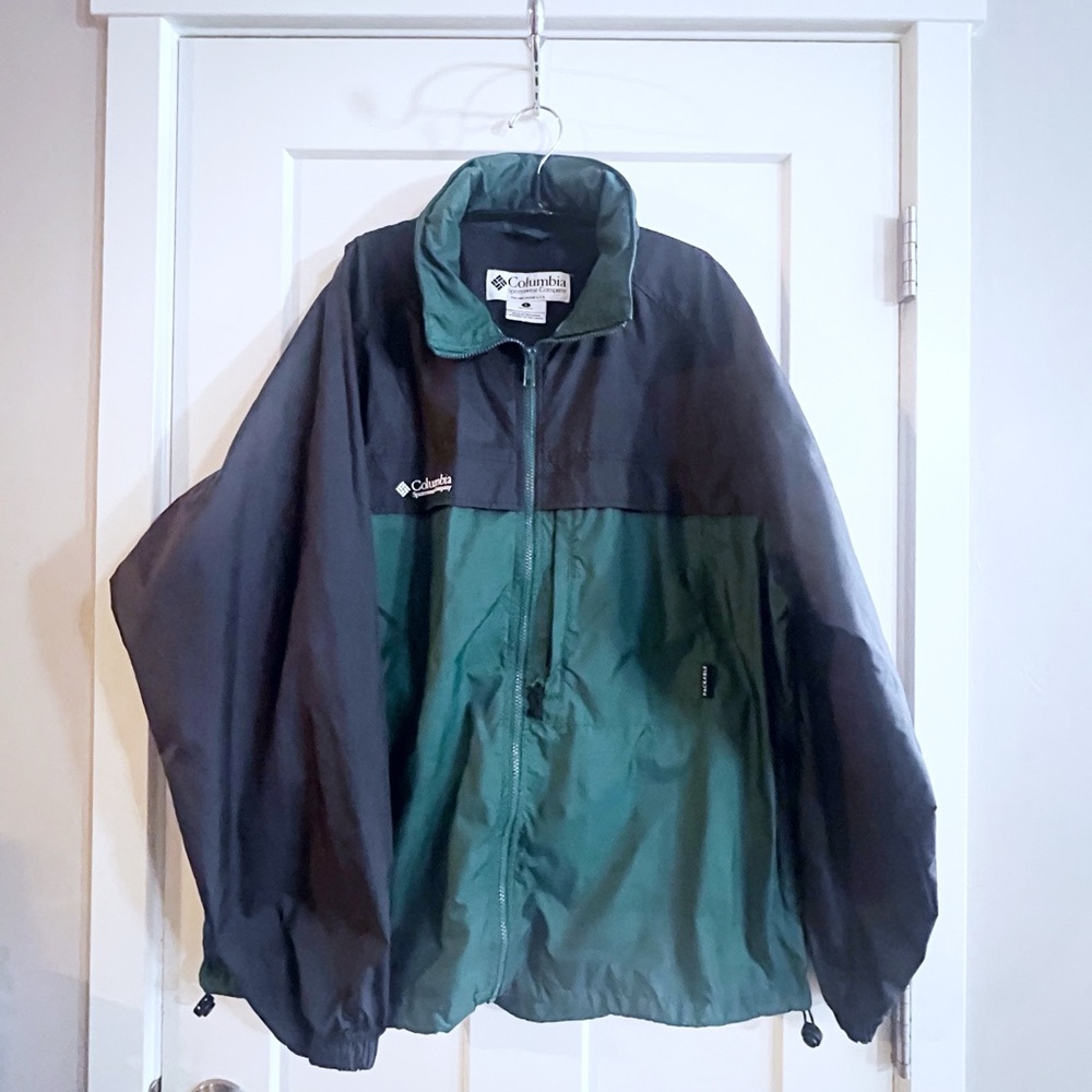 Columbia Green and Black Sportswear Jacket